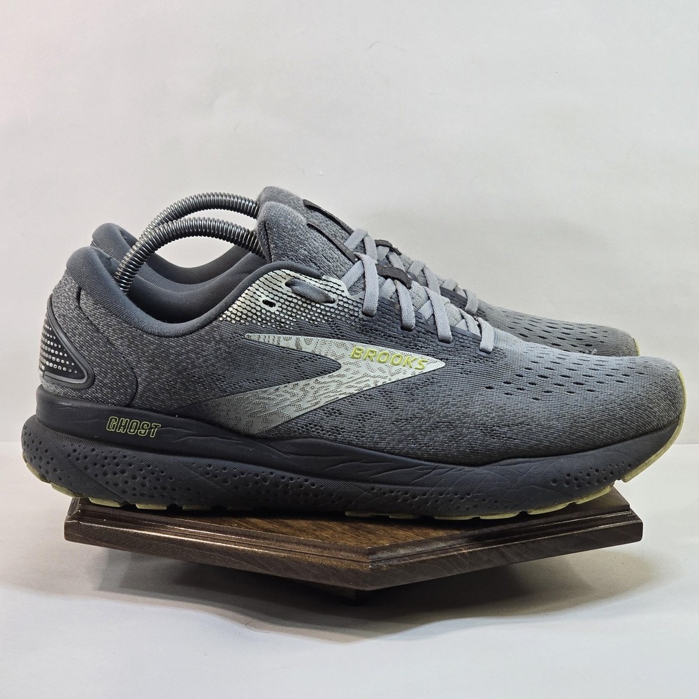 Brooks Ghost 16 Shoes Mens Size 11 Gray Road Running Cushioned 1104181D040